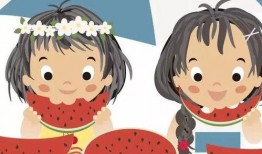 卡通情侣头像吃瓜,趣味横生演绎甜蜜日常